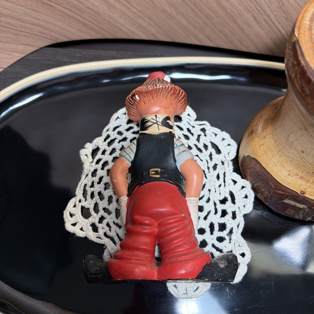 Norleans‎ Japanese Figurine - Clown -Handmade Portugal Chalk Style - Picture 12 of 16